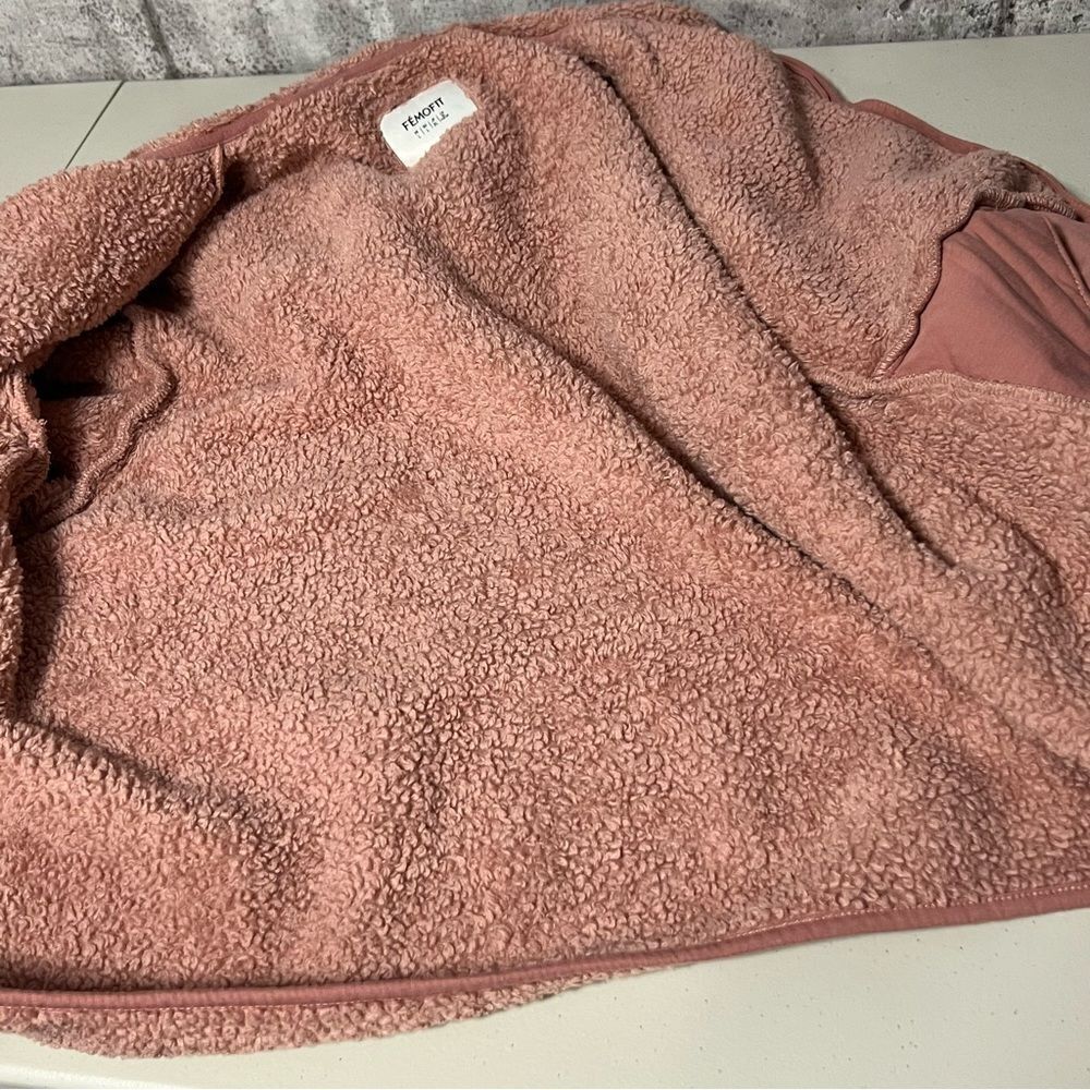 🚨 Femofit Cozy Hooded Velveteen Fleece Full Zip Jacket - Picture 9 of 11